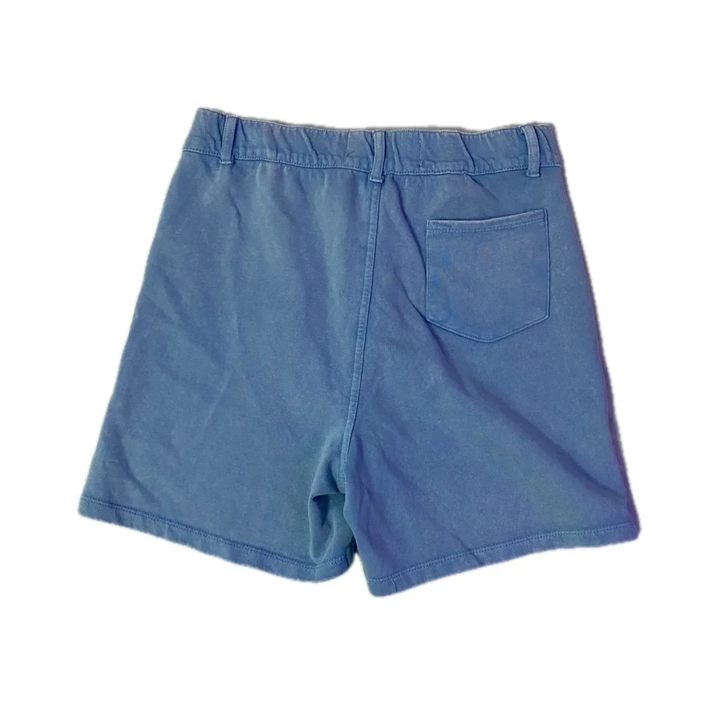 Love Trends Womens Blue Cotton‎ French Terry Skort Sustainable Size XL